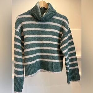 Z SUPPLY, size XS, green and cream stripes